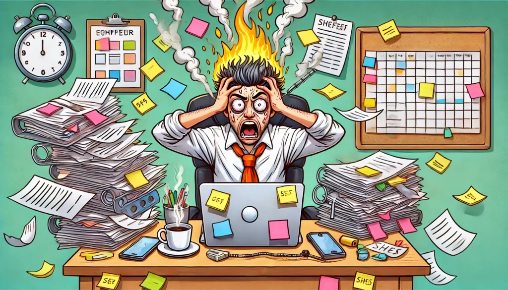 como organizar tu negocio sin quemarte la cabeza